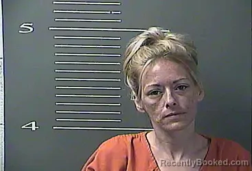 Mugshot of April Nicole Hickman-Howell booked in Martin County, Kentucky on August 7, 2026