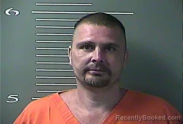 Mugshot of Christopher Lee Maynard booked in Martin County, Kentucky on August 18, 2026