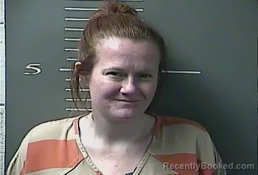 Mugshot of Ashley Nicole Miller booked in Martin County, Kentucky on October 14, 2026