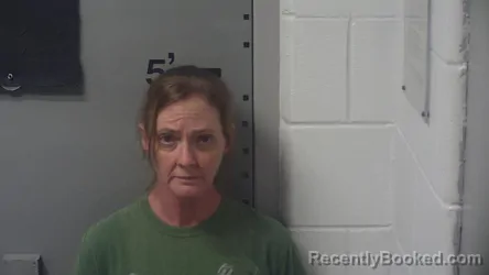Mugshot of April L. Shelton booked in Mason County, Kentucky on August 23, 2026
