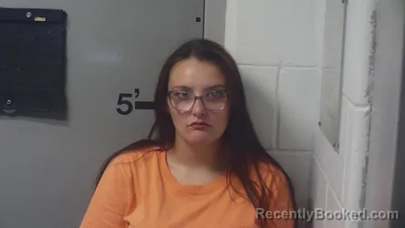 Mugshot of Brooklyn Christine Aulick booked in Mason County, Kentucky on August 20, 2026
