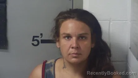 Mugshot of BRITTANY NICOLE DENNIS booked in Mason County, Kentucky on July 12, 2026