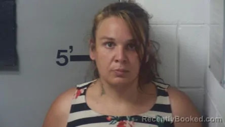 Mugshot of Brittany Nicole Dennis booked in Mason County, Kentucky on August 25, 2026