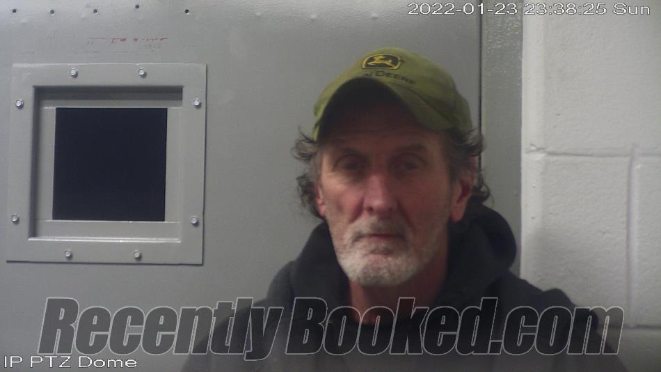 Booking photo from Mason County, Kentucky