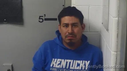 Mugshot of JULIAN RAMOS RAMOS booked in Mason County, Kentucky on May 16, 2026