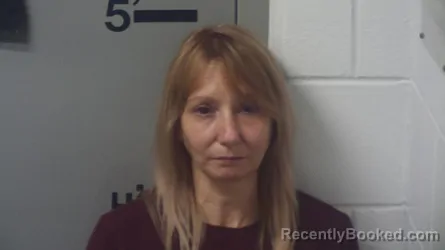 Mugshot of KELLY SHANNON ADAMSON booked in Mason County, Kentucky on April 4, 2026