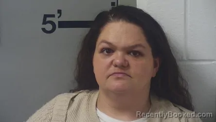 Mugshot of KANDICE NA MEADE booked in Mason County, Kentucky on April 2, 2026