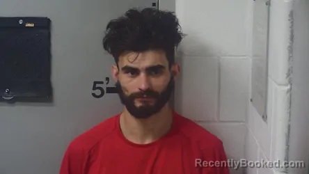 Mugshot of Luke Aaron Carpenter booked in Mason County, Kentucky on October 25, 2026