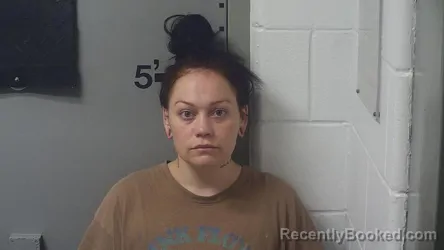 Mugshot of SHELBY MARIE KIRK booked in Mason County, Kentucky on May 15, 2026