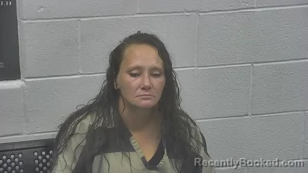 Mugshot of Amanda Renee Gatlin booked in Meade County, Kentucky on September 17, 2026