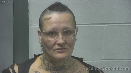 Mugshot of AMANDA DESIREE TOWSLEY booked in Meade County, Kentucky on June 3, 2026