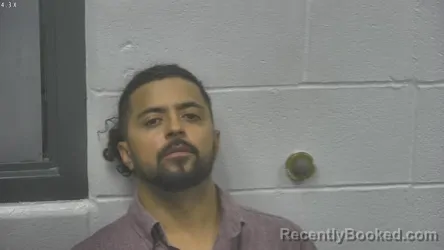 Mugshot of ADOLFO ENRIQUE VALERIO booked in Meade County, Kentucky on May 10, 2026