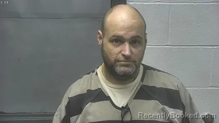 Mugshot of BRIAN SCOTT DOWNS booked in Meade County, Kentucky on July 7, 2026