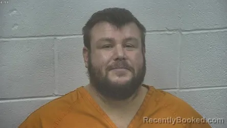 Mugshot of Brandon S Howell booked in Meade County, Kentucky on August 7, 2026