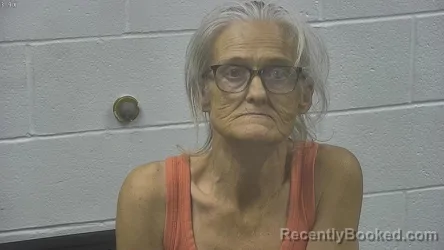 Mugshot of BARBARA MICHELLE HANCOCK booked in Meade County, Kentucky on April 7, 2026