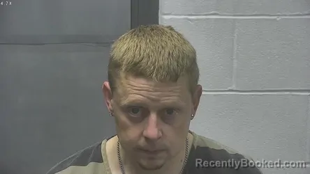 Mugshot of BRANDON ALAN MAUST booked in Meade County, Kentucky on May 7, 2026