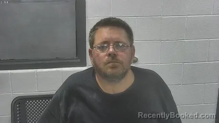 Mugshot of Brian Lee Morris booked in Meade County, Kentucky on October 21, 2026