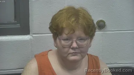 Mugshot of CHRISTY MICHELLE EDWARDS booked in Meade County, Kentucky on May 16, 2026