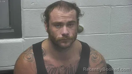 Mugshot of Cameron Scott Kingsbury booked in Meade County, Kentucky on September 27, 2026