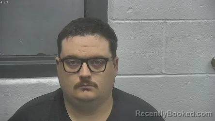 Mugshot of Cody A Pike booked in Meade County, Kentucky on October 24, 2026