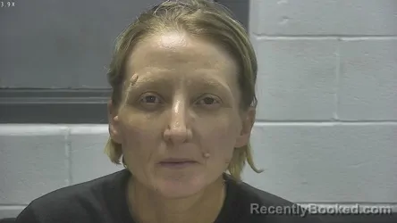 Mugshot of CRYSTAL YVONNE WHOBREY booked in Meade County, Kentucky on June 24, 2026
