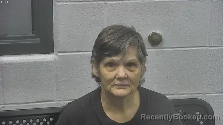 Mugshot of Cindy K White booked in Meade County, Kentucky on August 13, 2026