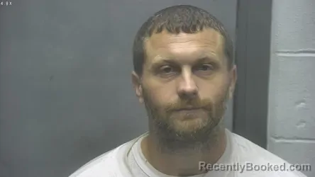 Mugshot of DAVID ANTHONY ALLEN booked in Meade County, Kentucky on July 17, 2026