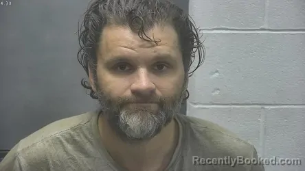 Mugshot of DAWSON FLOYD BLEVINS booked in Meade County, Kentucky on March 31, 2026