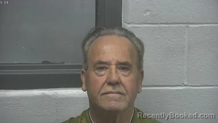 Mugshot of DAVID HENSLEY booked in Meade County, Kentucky on July 22, 2026