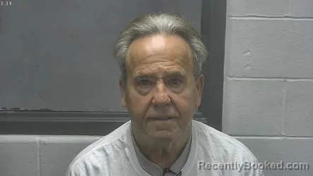 Mugshot of David Hensley booked in Meade County, Kentucky on September 17, 2026