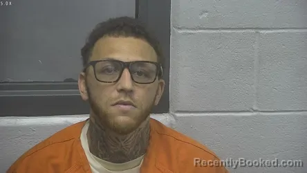 Mugshot of Dakota James Roberts booked in Meade County, Kentucky on October 22, 2026
