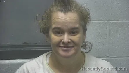 Mugshot of DAWN M ROE booked in Meade County, Kentucky on April 8, 2026