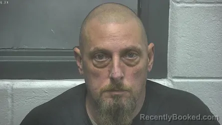 Mugshot of DONALD RAY WHITE booked in Meade County, Kentucky on August 5, 2026