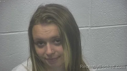 Mugshot of EMILY PAIGE FUQUA booked in Meade County, Kentucky on April 3, 2026