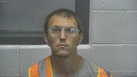 Mugshot of GARRETT WILLIAM SCHAEFER booked in Meade County, Kentucky on July 29, 2026