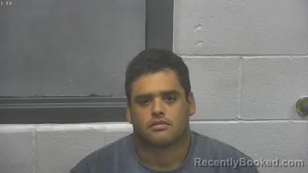 Mugshot of IVEN G ROJAS-CONCEPCION booked in Meade County, Kentucky on June 13, 2026