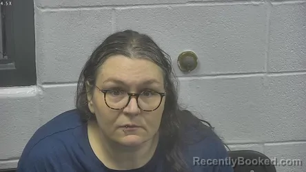 Mugshot of JESSICA KAILEI ROSE ALVEY booked in Meade County, Kentucky on May 12, 2026