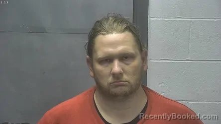 Mugshot of JACOB T LUCAS booked in Meade County, Kentucky on June 10, 2026