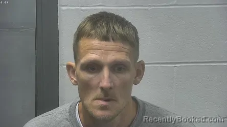 Mugshot of Jeremy Lee Roeder booked in Meade County, Kentucky on October 1, 2026
