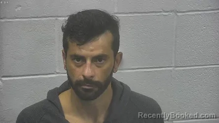 Mugshot of Joshua David Rinker booked in Meade County, Kentucky on October 7, 2026