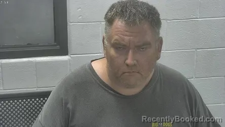 Mugshot of James Bradley Shaw booked in Meade County, Kentucky on August 26, 2026