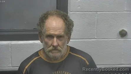 Mugshot of Larry Glenn Guynes booked in Meade County, Kentucky on October 1, 2026