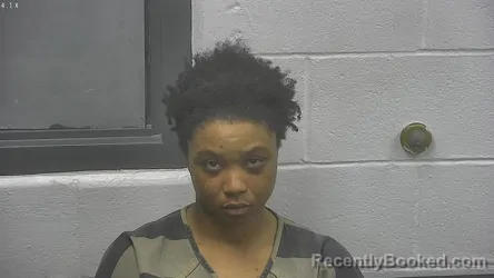 Mugshot of MYA N BEAMUS booked in Meade County, Kentucky on May 19, 2026
