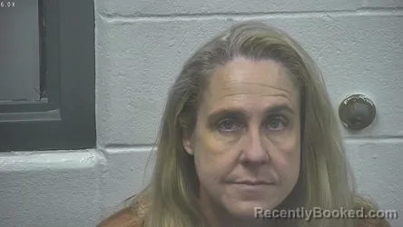 Mugshot of Maranda Delphine Meeks booked in Meade County, Kentucky on October 22, 2026