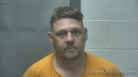 Mugshot of MATTHEW A TEETER booked in Meade County, Kentucky on April 3, 2026