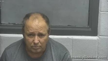 Mugshot of MELTON E. TUBERVILLE booked in Meade County, Kentucky on June 3, 2026