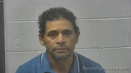 Mugshot of Osman Gonzales Vargas booked in Meade County, Kentucky on October 5, 2026