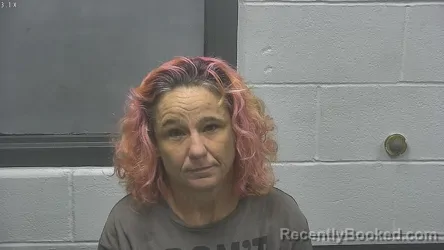 Mugshot of PENNIE RACHELLE HOLMAN booked in Meade County, Kentucky on June 10, 2026