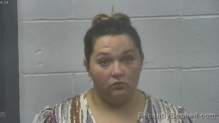 Mugshot of Paulina Irene Keith booked in Meade County, Kentucky on August 26, 2026