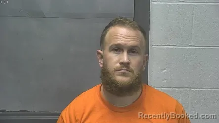 Mugshot of ROBERT MICHAEL COFFEY booked in Meade County, Kentucky on July 7, 2026
